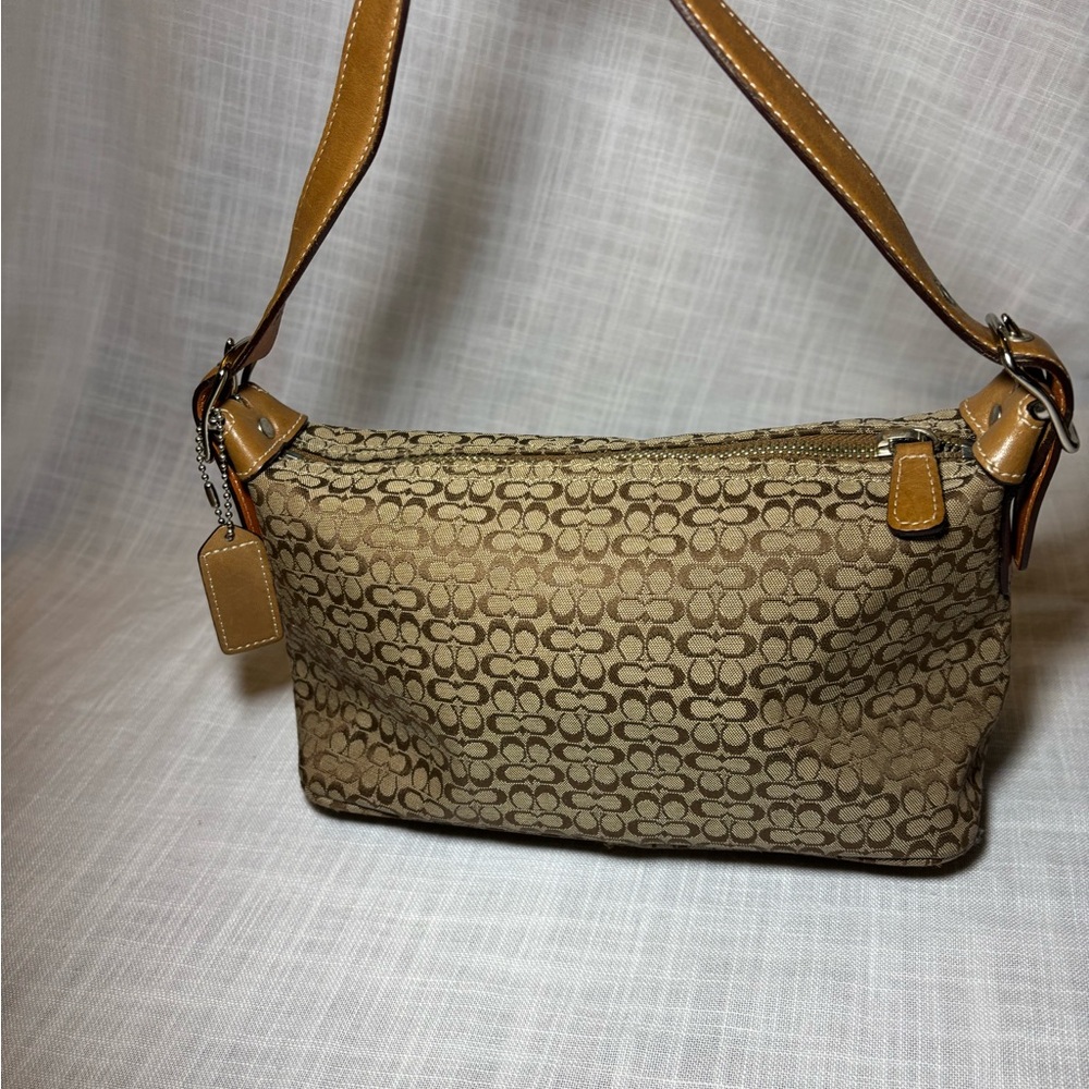 Coach Brown Classic monogram Y2K Shoulder Bag
